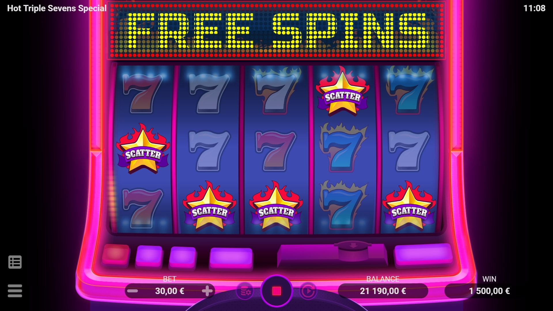 Slot Hot Triple Sevens Special, ganhar, estratégias, bônus, bankroll, diversão